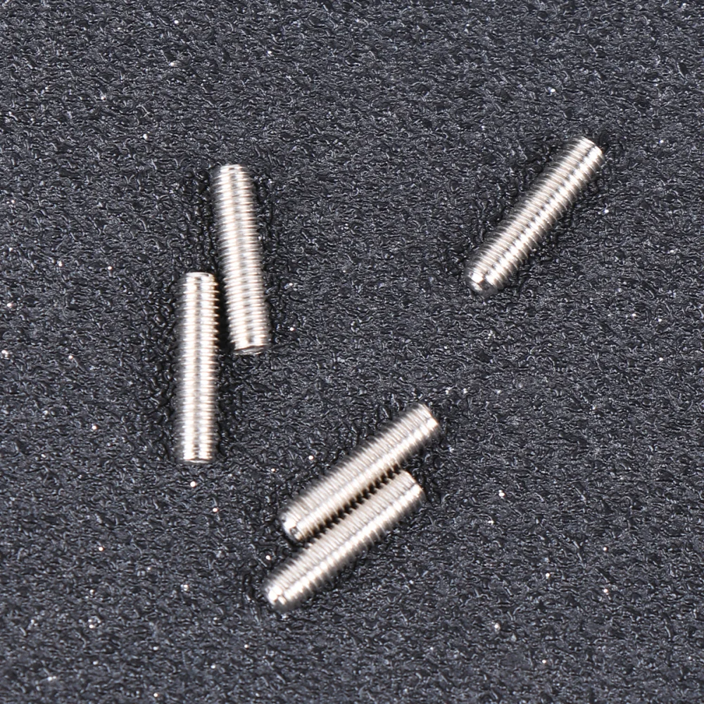 25 stücke höhe einstellung elektrische bass gitarre brücke sättel hexagon schrauben tremolo brücke hex schrauben für tre