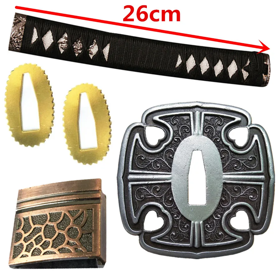 Набор рукоятки меча/аксессуары из сплава для японских Катана/вакизаши/Танто