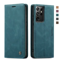 s21 ultra s 21 fe 5g luxury case leather magnetic wallet shell for samsung galaxy s21 plus case s21fe flip cover shockproof etui