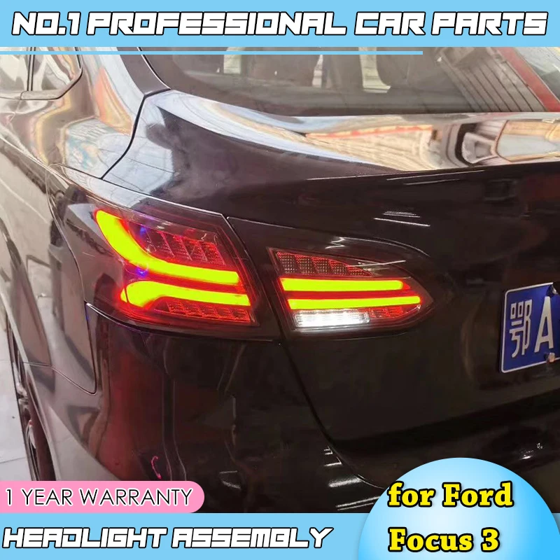 Автомобильные аксессуары для Ford Focus 3 светодиодный задние фонари 2015 2018 BMW дизайн
