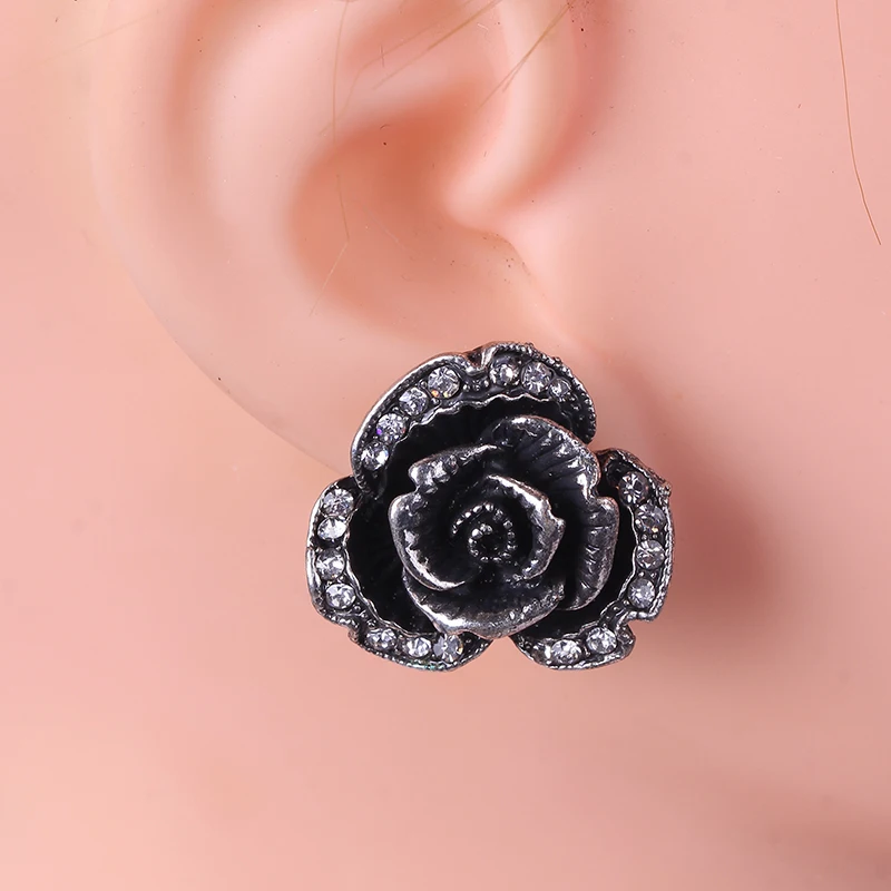 Япония и Южная Корея новые древние серебряные серьги | Украшения аксессуары