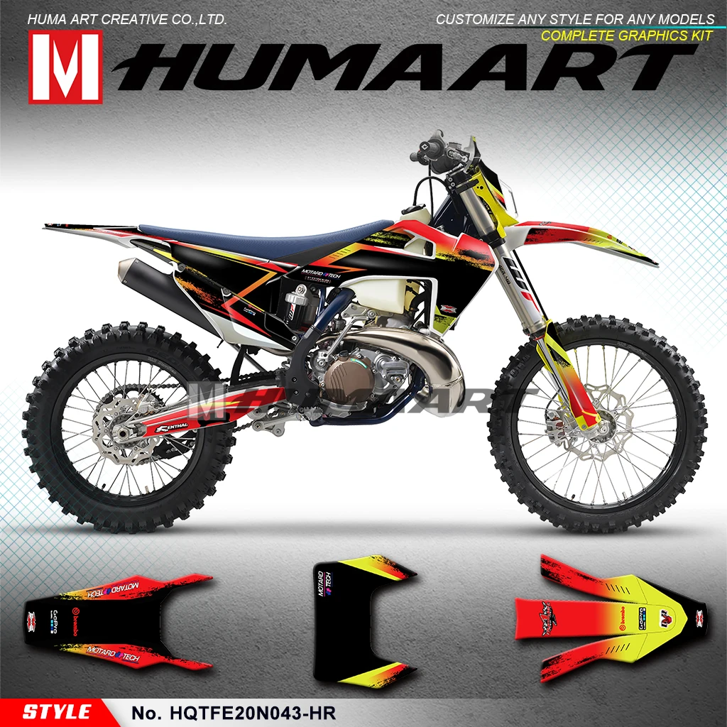 

HUMAART Custom Graphics Enduro Stickers for TE 150i 250i 300i FE250 FE350 FE450 FE501 FE 250 350 450 501 2020 2021 2022