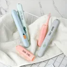 1 шт. портативная Крышка для зубной щетки, держатель, крышка для зубной щетки, Чехол Для Путешествий, Походов, Кемпинга, защиты, хранения, милая коробка, экологичная