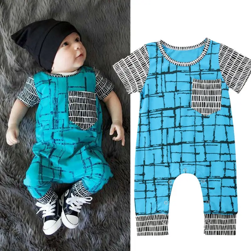 

2020 new Spring Newborn Toddler Baby Boy Girl Romper Jumpsuit Bodysuit Outfits Cotton Clothes