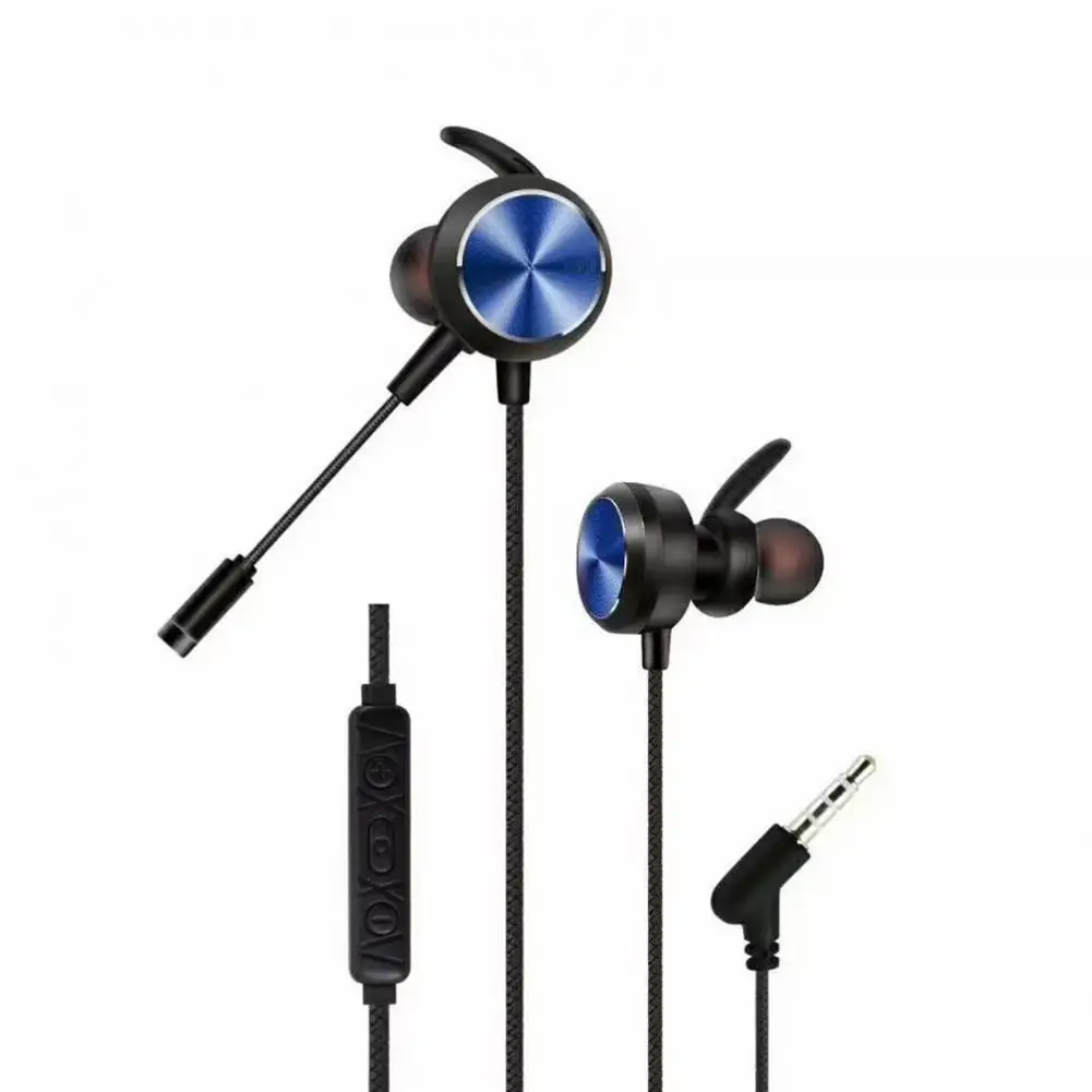 

GM-D3 3.5mm Wired In-ear Earphone with Mic for Live Streaming/Online Courses Headphone Headset Wired In-ear Earphone Headphone