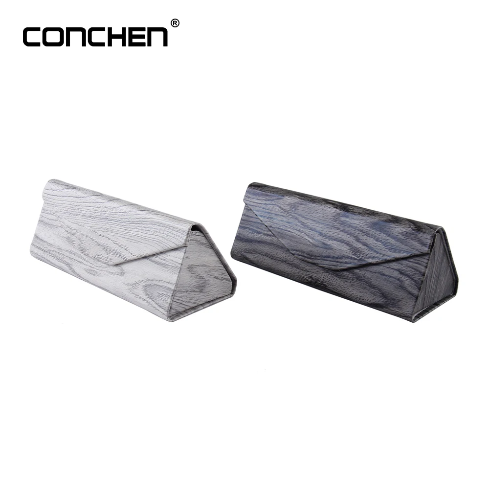 CONCHEN Модный высококачественный роскошный треугольный Складной футляр для