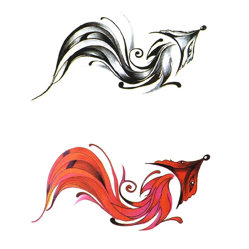 2 шт./комплект водостойкие татуировки для женщин и | Красота здоровье