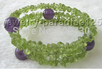Бесплатная доставка&gt красивый 100% натуральный перидот и 8 мм круглый аметист