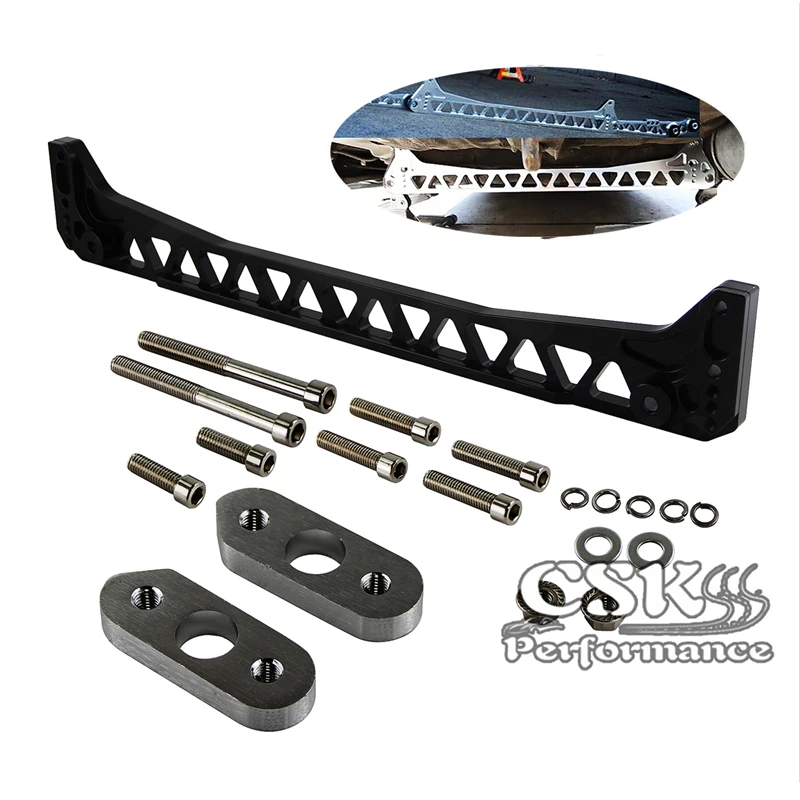 

Billet Aluminum Rear Subframe Brace Mount Fit For 96-00 Honda Civic EK EJ