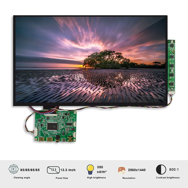 Высококачественный оригинальный 5 5-дюймовый экран eDP LCD с разрешением платы