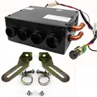 Портативный автомобильный обогреватель 12 В24 В с 4 отверстиями, охлаждающий обогреватель, антизапотеватель 80 Вт для домов на колесах, лодок, дома на колесах, грузовиков, прицепов