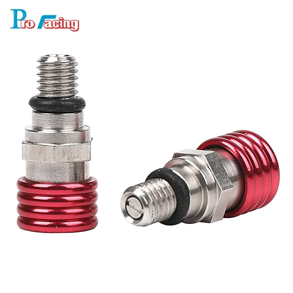 Универсальный рельсовый клапан для воздушной вилки M5 Honda Kawasaki Yamaha Suzuki Gas CR CRF YZ YZF WRF