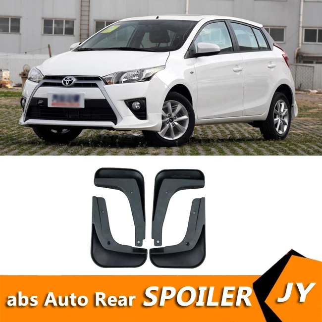 Брызговики передние для Toyota Yaris 2014 2018 с цветным и задним клапаном|Грязезащита| |
