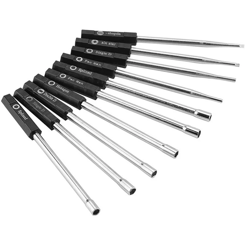 

10Pcs Carburetor Adjustment Screwdriver Carburator Tool Kit for Engine Trimmer Weedeater Chainsaw