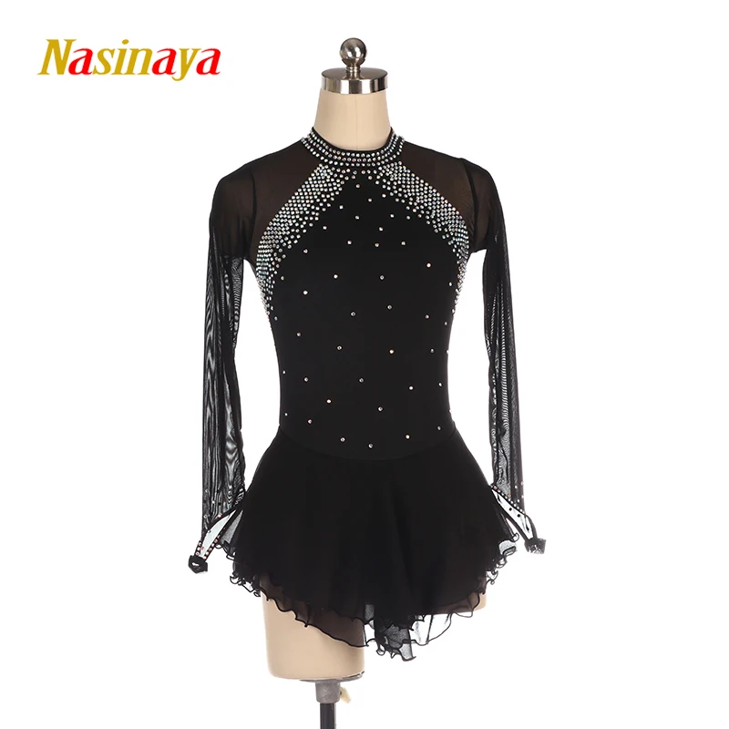 Красное платье для фигурного катания профессиональные танцевальные костюмы