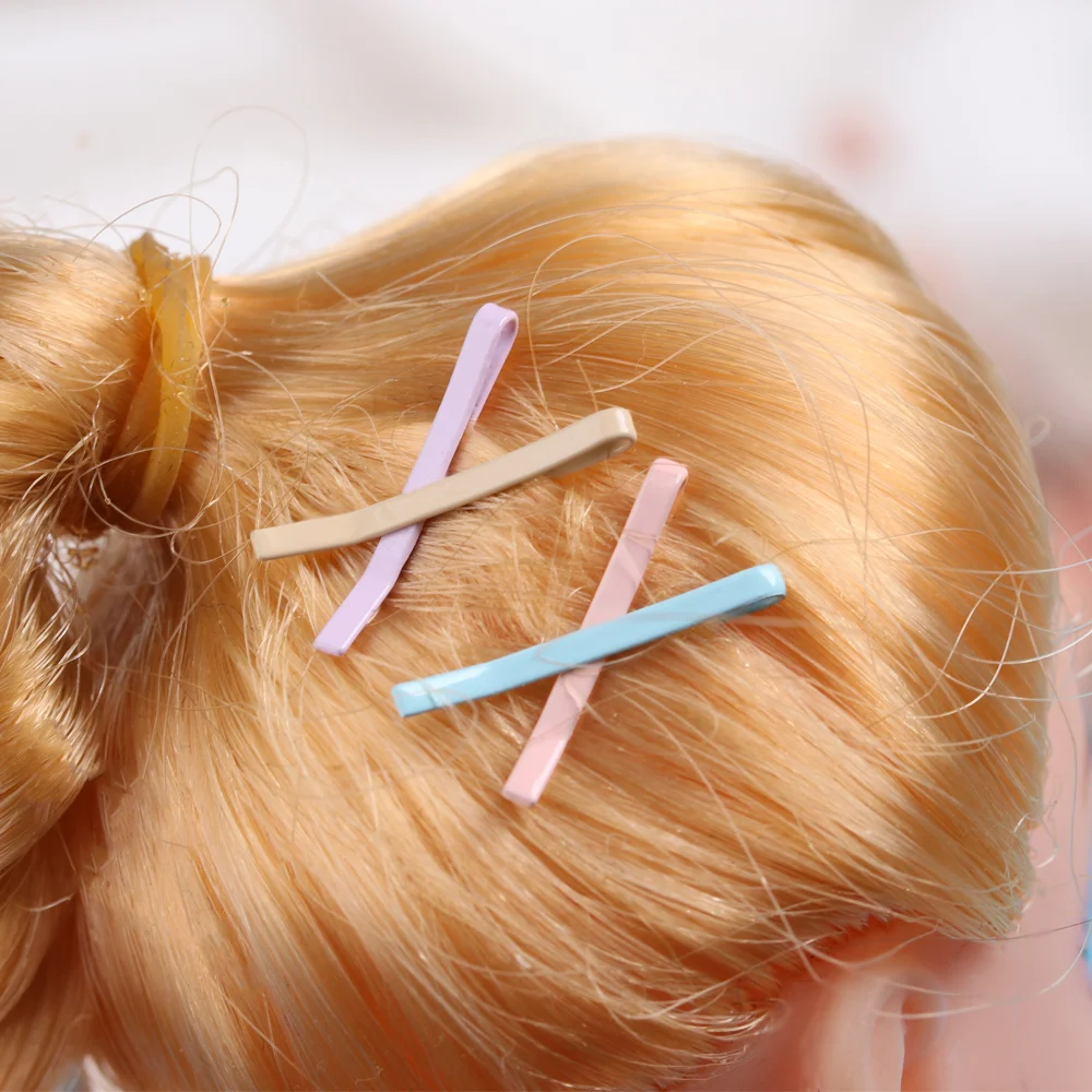 Металлическая мини-Заколка-зажим для волос Принцесса кукол заколка сделай сам