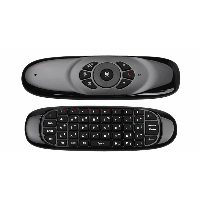 

Retail 2.4G Air Mouse Wireless Keyboard Remote Control for Android TV Box Computer English Version 6 Axes Gyroscope