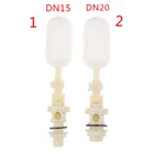 Регулируемый Автоматический Поплавковый шаровой кран из белого АБС-пластика, переключатель управления водой для бака воды