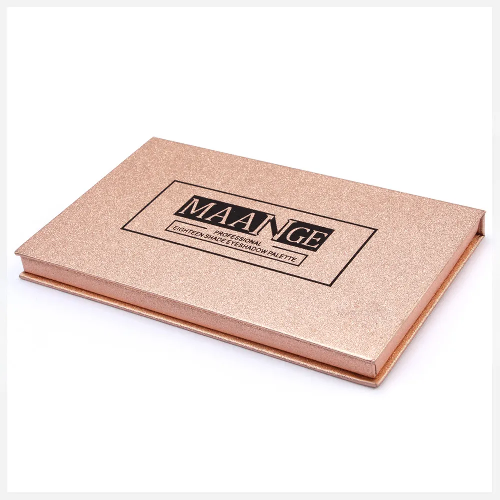 18 цветов мерцающие блестящие тени для век порошок матовые косметический макияж