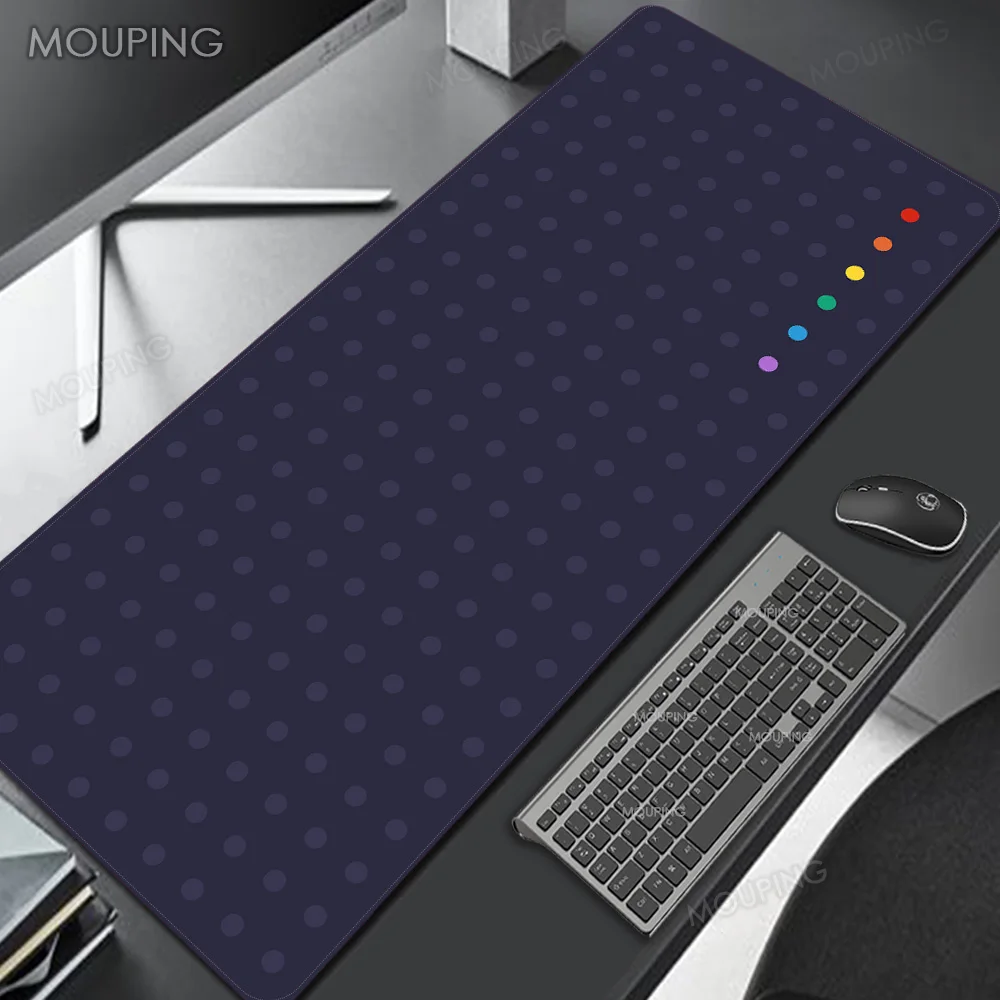 

Rubber Carpet Mechanical Keyboard Desk Mat Purple Mouse Pad Black and White Mausepad Aesthetic Mousepad Company Mouse Mat Xxl 90