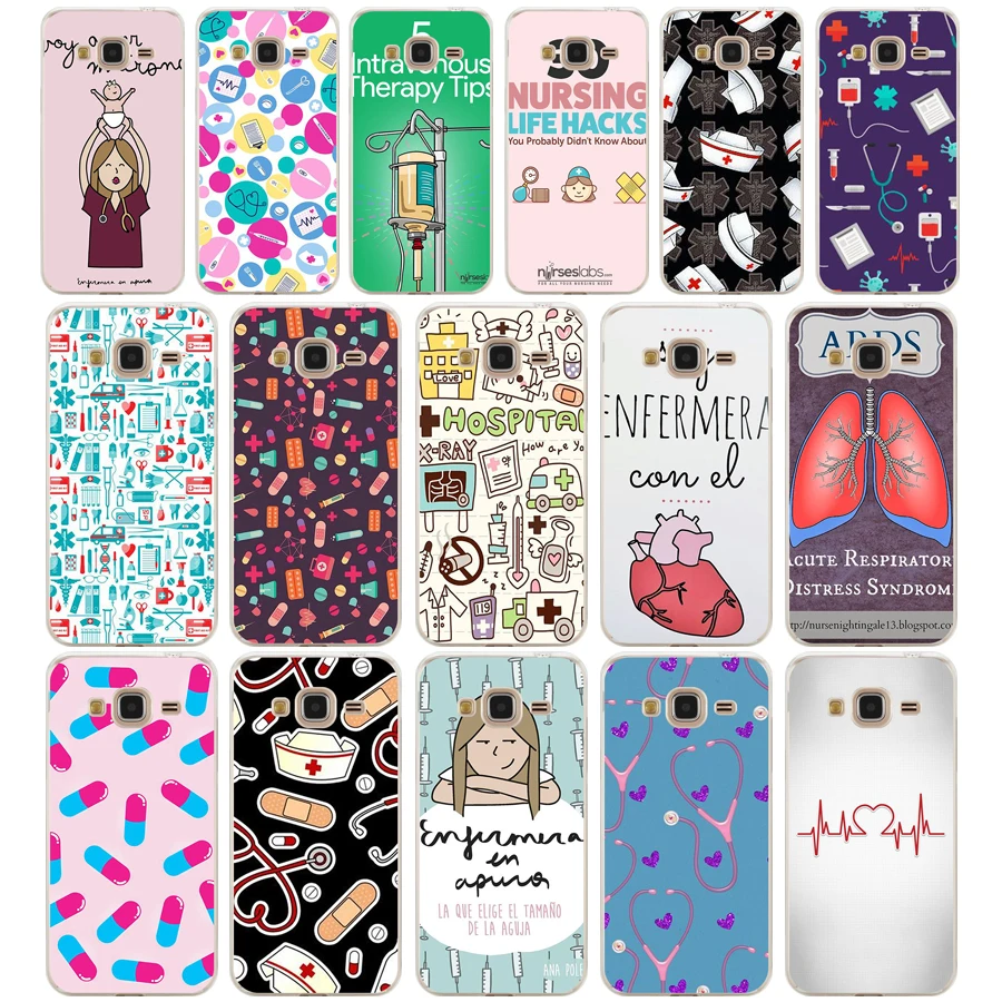 Чехол 253FG для телефона из мягкого силикона и ТПУ медсестры медицинской медицины