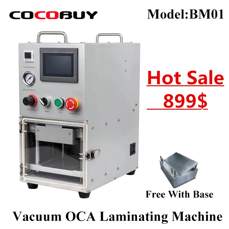 

LCD Display Touch Screen OCA YMJ laminating machine for iphone samsung edge lcd Vacuum Automatic laminating no bubble