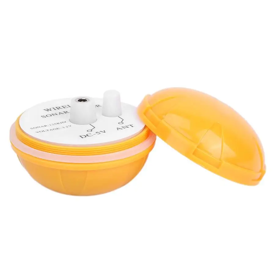 

Smart Depth Fish Finder with Wireless Sonar Sensor Echo Sounder LCD Fishfinder for Lake Sea Fishing Saltwater Sonar Sensor