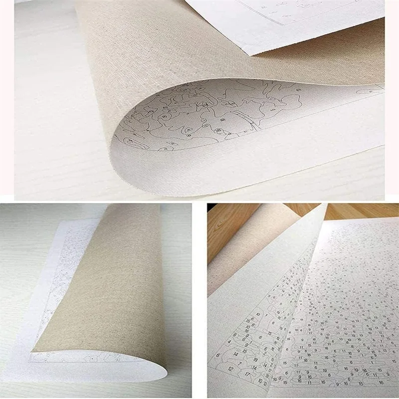 Набор для рисования по номерам в деревянной рамке 40 х5 см | Дом и сад