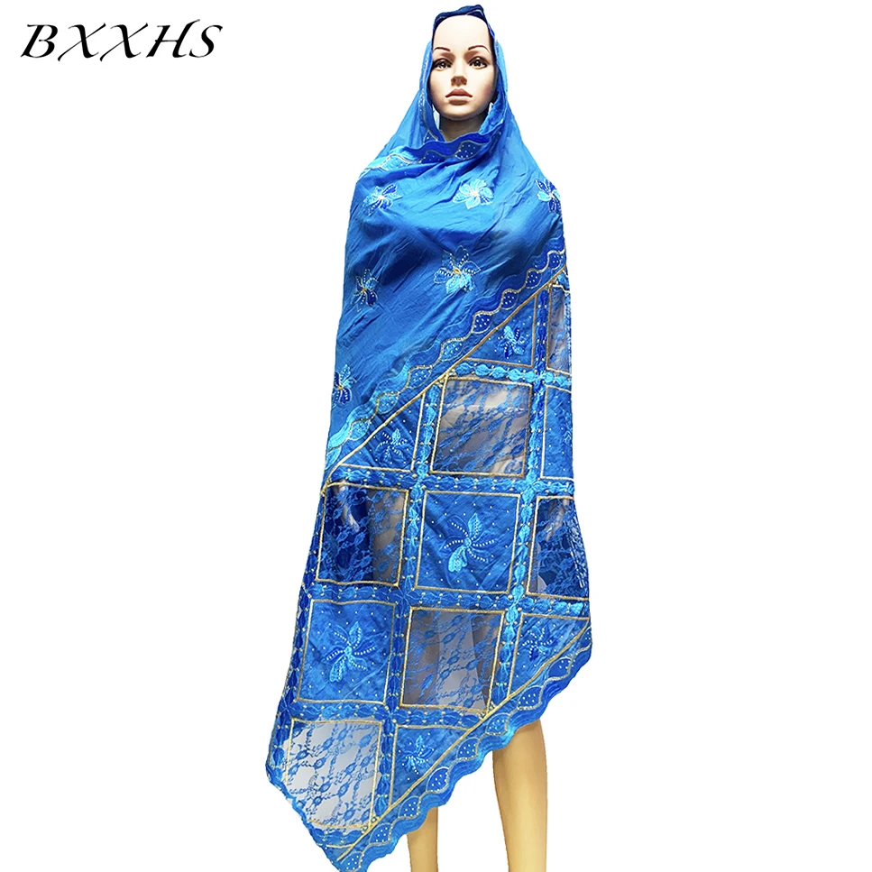 

Fashion Abaya Islamic Hijab African Dubai Ramadan Cotton Hijab Pashmina for Pray Embroidery Ring Shawl Wrap Turban Woman LH182