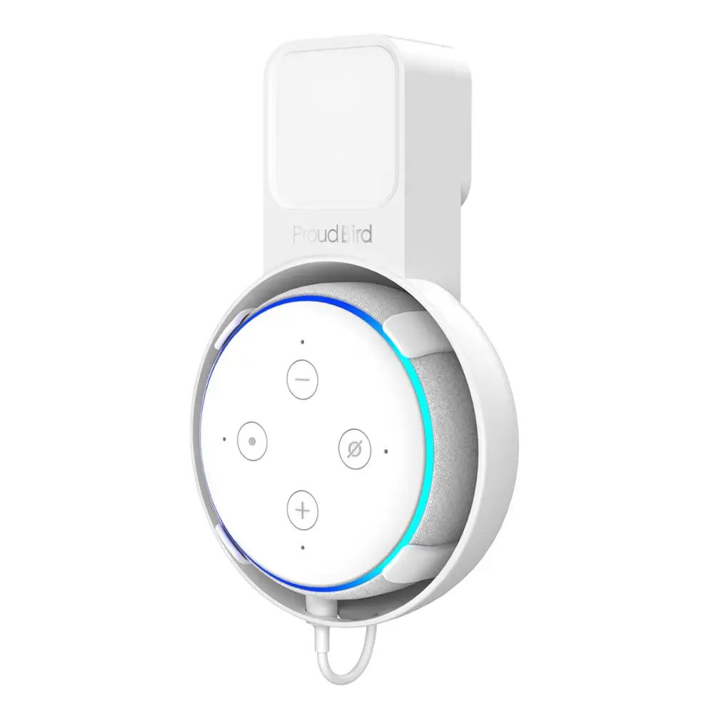Настенный держатель GGMM P5 для Amazon Echo Dot 3rd Gen вешалка с усилением звука 3 чехол