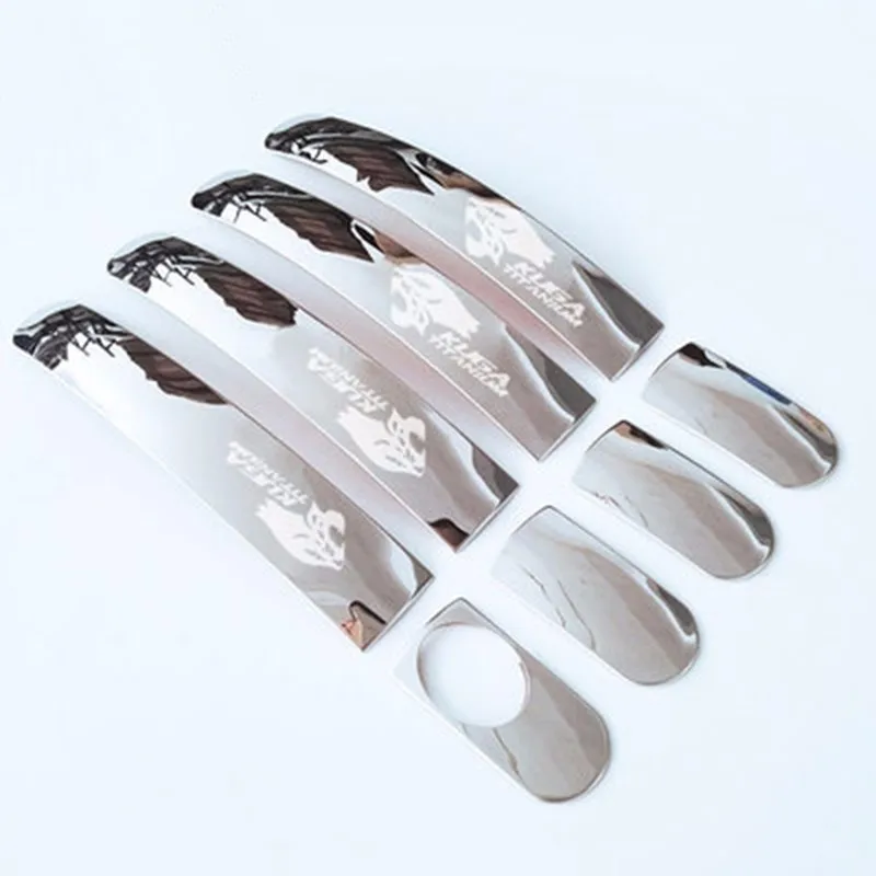 8 шт./лот автомобильный Стайлинг из нержавеющей стали автомобильные чехлы крышка