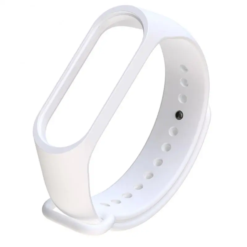 Ремешок силиконовый с пряжкой для смарт-часов Mi Band 5 и 6 Series | Электроника