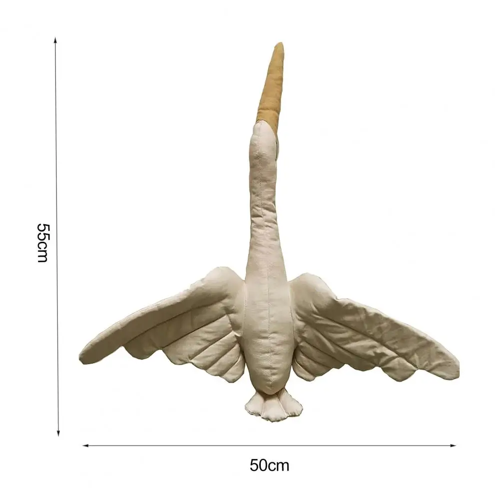 

Wall Hanging Swan Pendant Children Bedroom Nursery Room Decor Stuffed Plush Toy