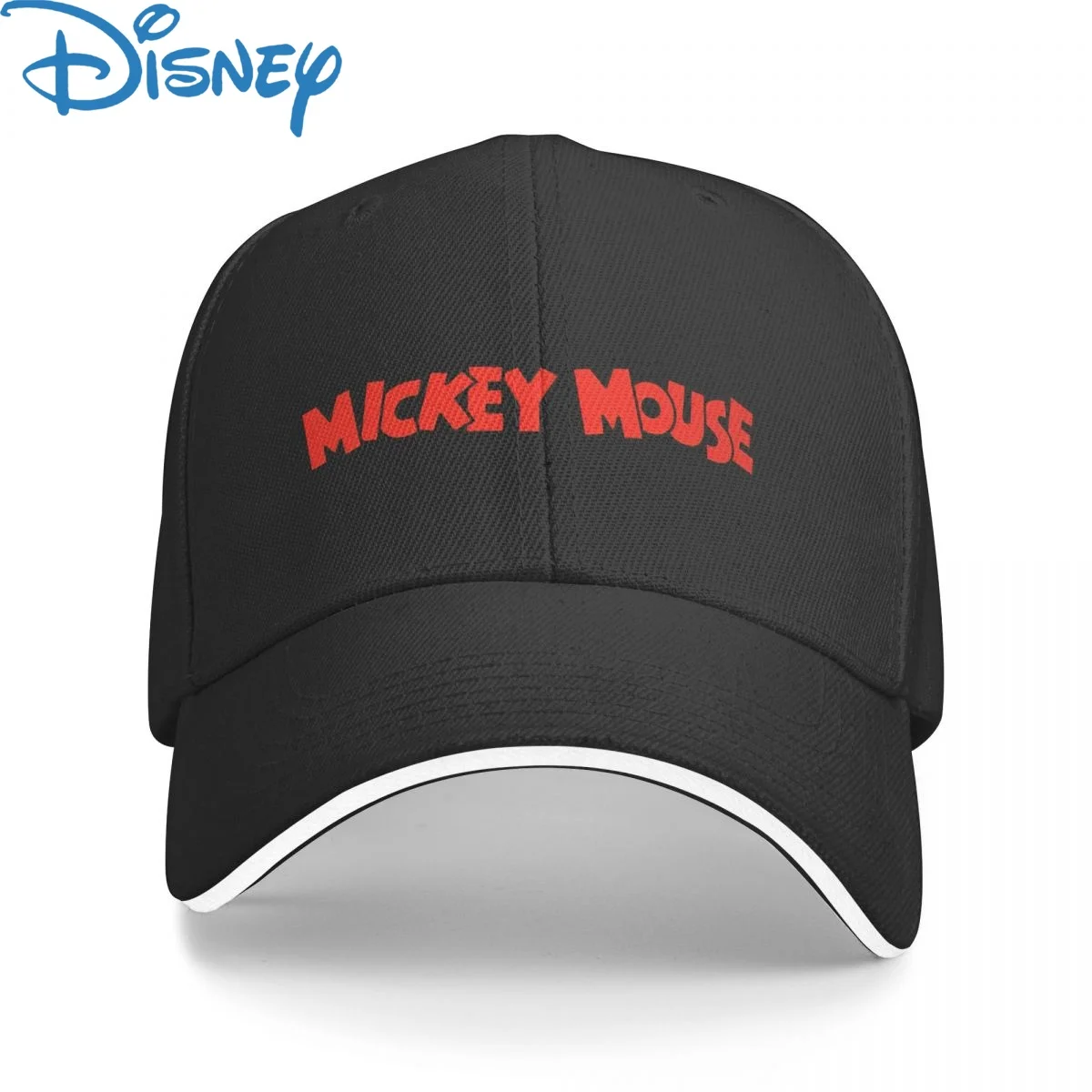 

Disney Minnie Mickey Logo Baseball Cap Men Women Hip Hop Dad Sun Hat Trucker Hat