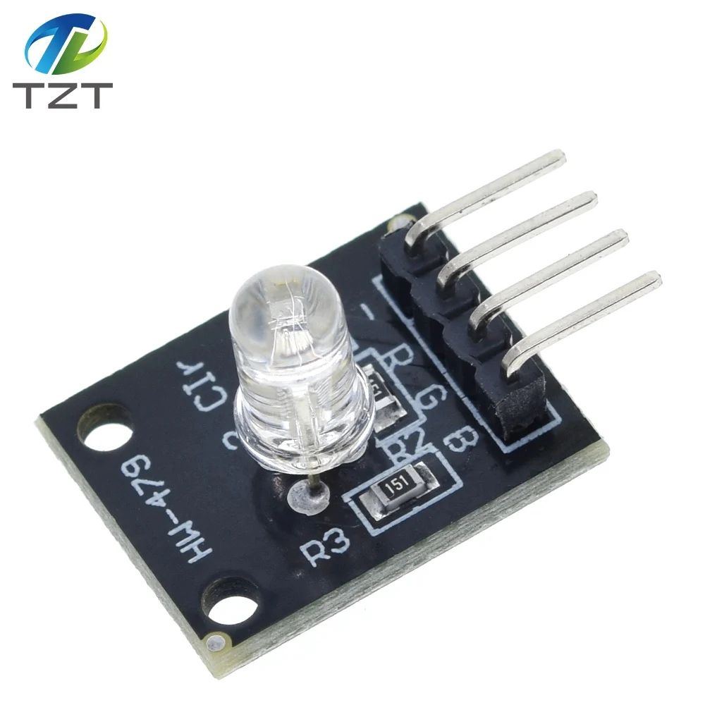 Завеса умная электроника FZ0455 4pin кейс KY 016 три Цвет s 3 цвета RGB LED Сенсор модуль для