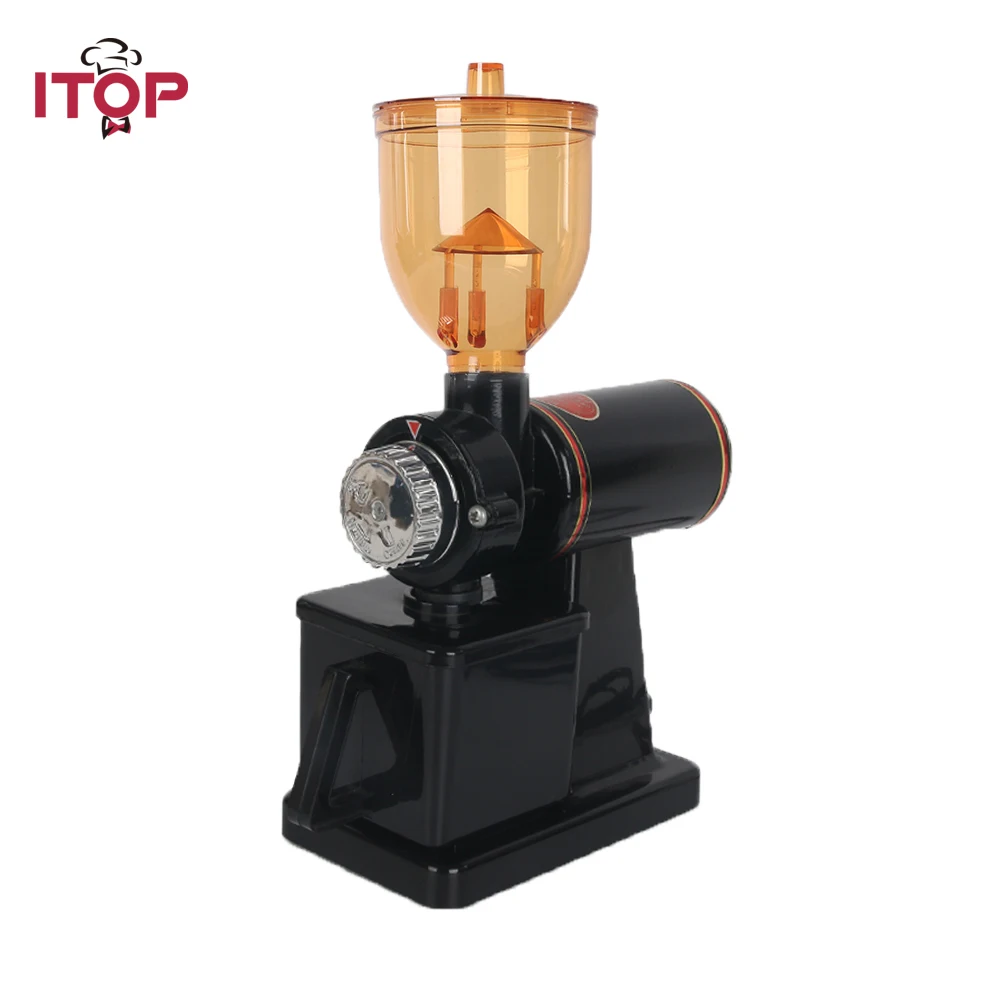 ITOP электрическая керамическая кофемолка из нержавеющей стали фрезерный станок
