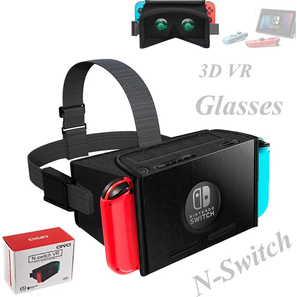EVA Zend переключатель виртуальной реальности 3D очки гарнитура VR Box фильмы игра для NS с зарядным портом для Nintendo консоли переключения