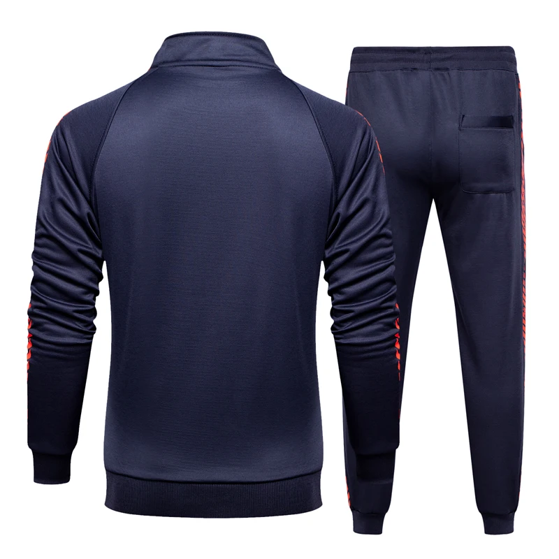 2021 тренировочные костюмы Сезон осень Мужская куртка с длинными рукавами штаны