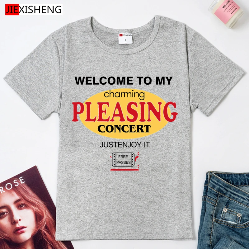 Женская футболка летняя с принтом в виде букв|Футболки| |