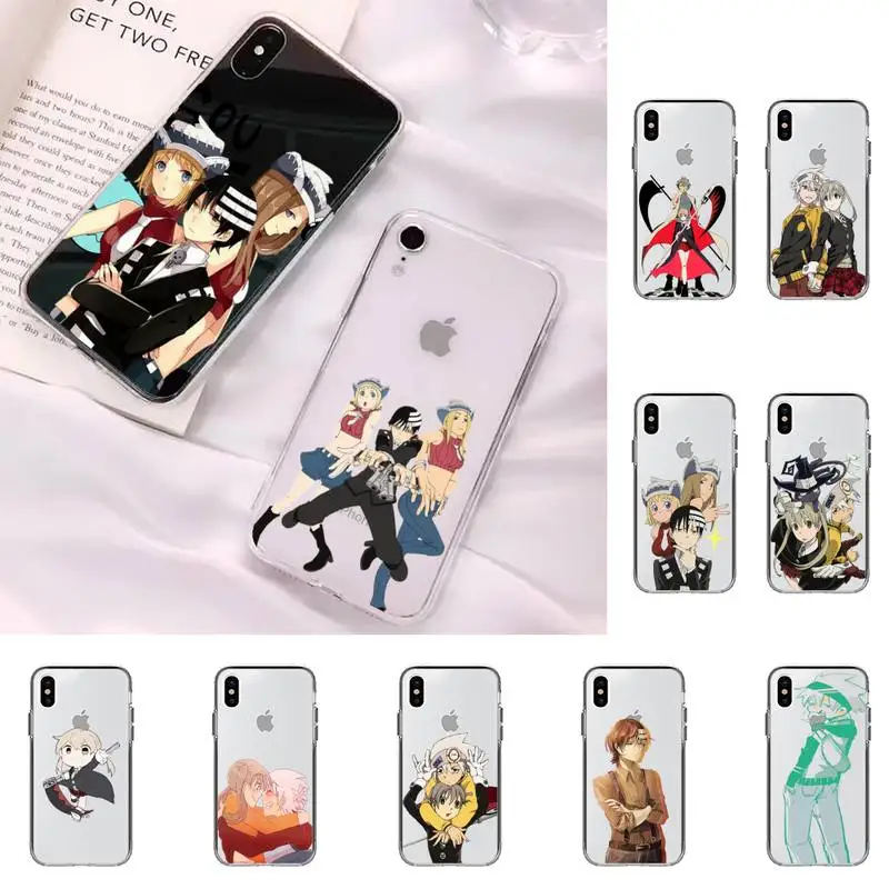 

Anime Soul Eater Phone Case for iPhone 11 12 13 mini pro XS MAX 8 7 6 6S Plus X 5S SE 2020 XR case