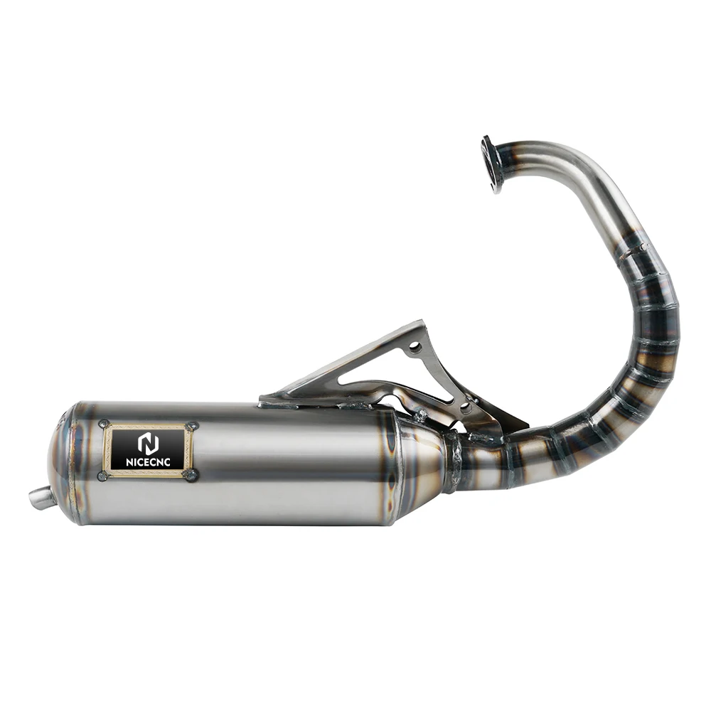 

Motorcycle Performance Exhaust For Honda DIO SA50 SR50 SK50 SYM DD50 Kymco ZX DJ Refined DIO -Elite 50cc with 46mm-50mm