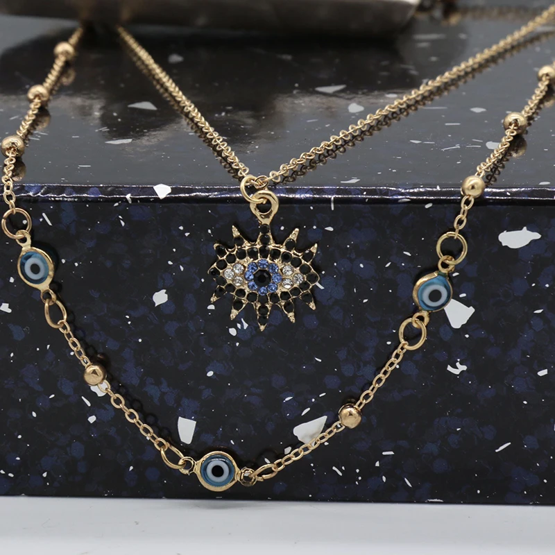 Женская подвеска турецкие злые глаза | Украшения и аксессуары