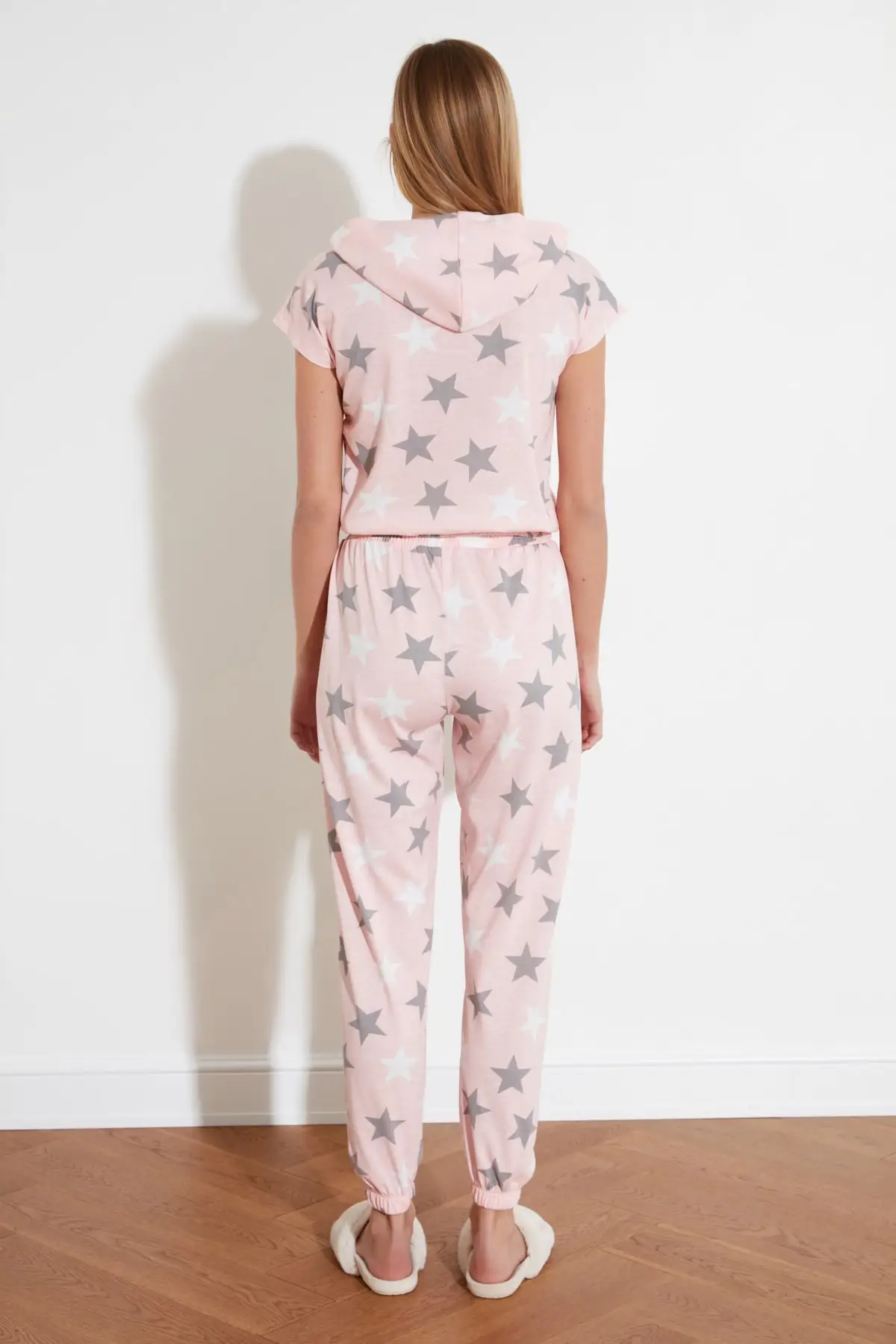 

Trendyol Printed Knitted Pajamas Set THMSS21PT0629