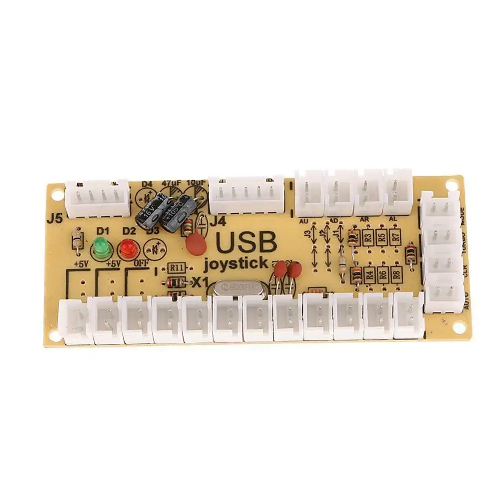 USB Аркада кодировщик нулевой задержки ПК к джойстику 5 Pin MAME Sanwa кнопочный