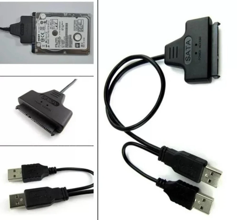 Горячая Распродажа кабель Sata USB 3 0 или USB2.0 SATA 22Pin Кабель адаптер для 2 5/3 5 дюймов HDD
