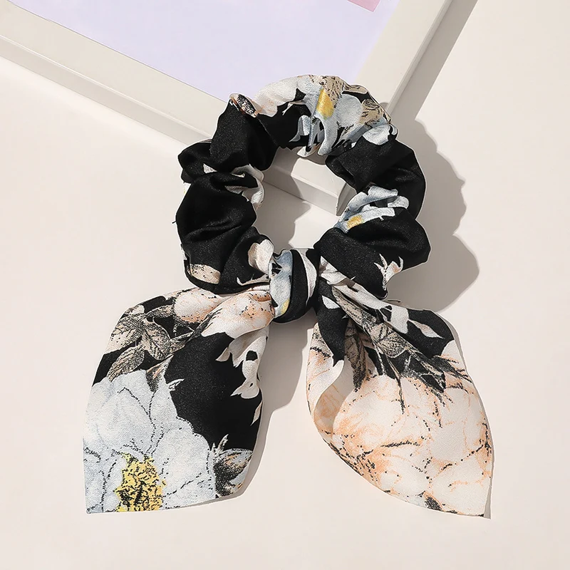 

Hair Ring Bows Knotted Bowknot Elastic Hair Bands For Women Girls Scrunchies Headband Hair Ties Ponytail Holder Hair Accessorie