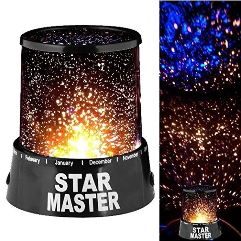 

LED Moon Star Night Light Romantic Sky Starry Projector Light for Home Children Room Sleep Lights Christmas Decors Table Lamp