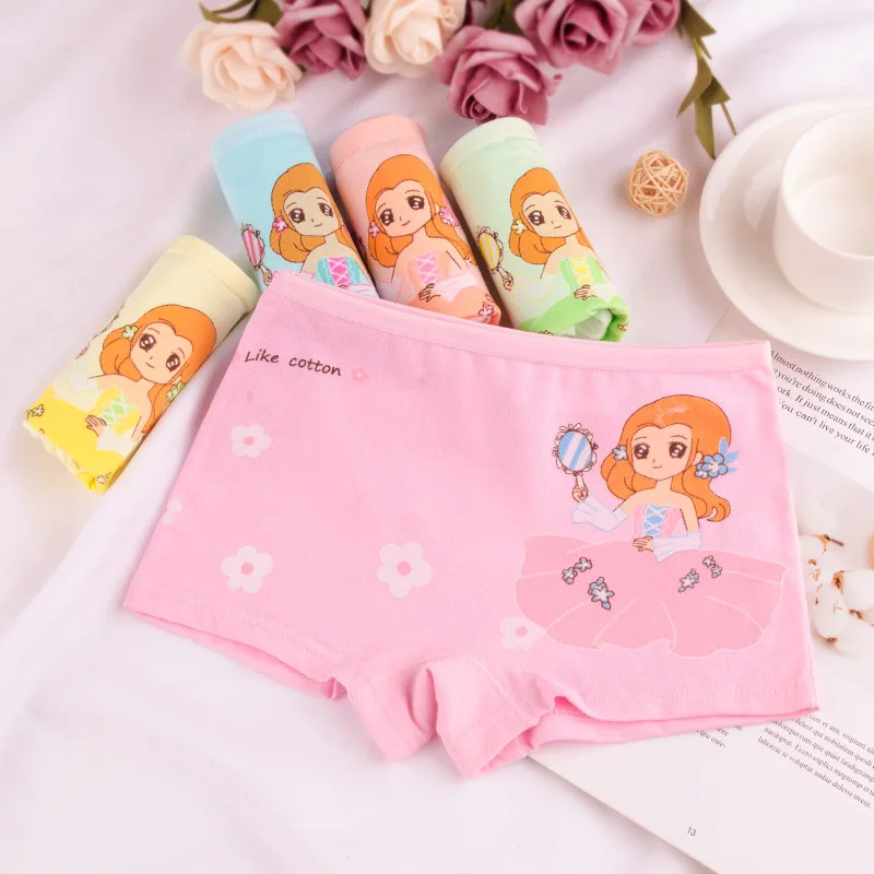 5 шт./упаковка детские трусы-боксеры из хлопка | Детская одежда и обувь