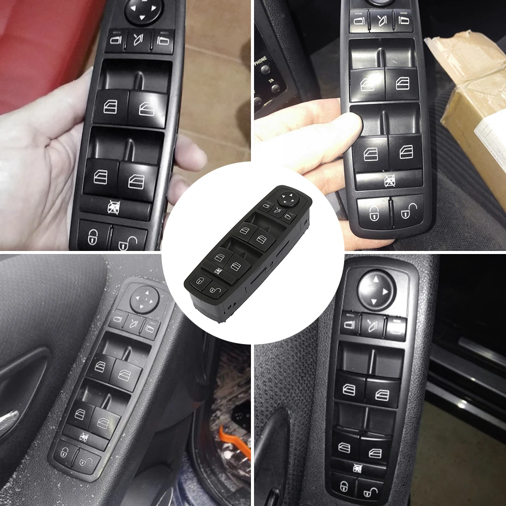 

For Benz Power Window Switch Left Driver's Seat Power Window Master Switch Car Accessories for A1698206710