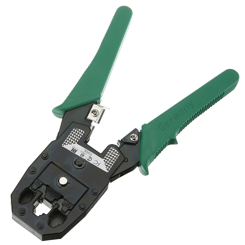 high quality rj45rj11 cat5 network tool kit portable durable cable tester crimper crimp wire stripper free global shipping